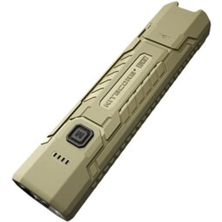 Nitecore EDC07, Taschenlampe mit 1500 Lumen, MCT sand, wasserdicht IP67, USB-C Ladeport, 70 g leicht
