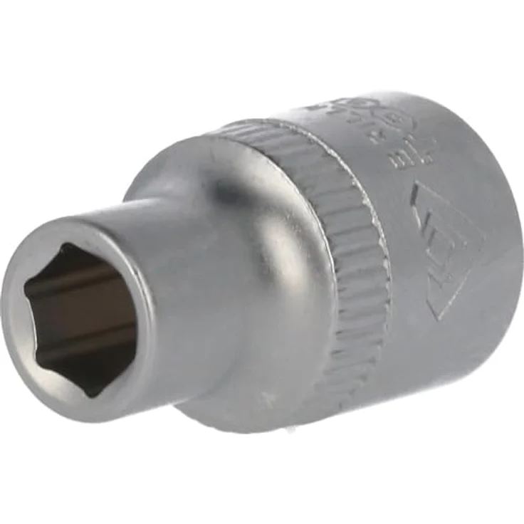 Brilliant Tools Bit- und Steckschlüsselset BT021801, 3/8" Sechskant-Stecknuss 7 mm, Chrom-Vanadium-Stahl, matt verchromt, DIN 3124 – Bild 1