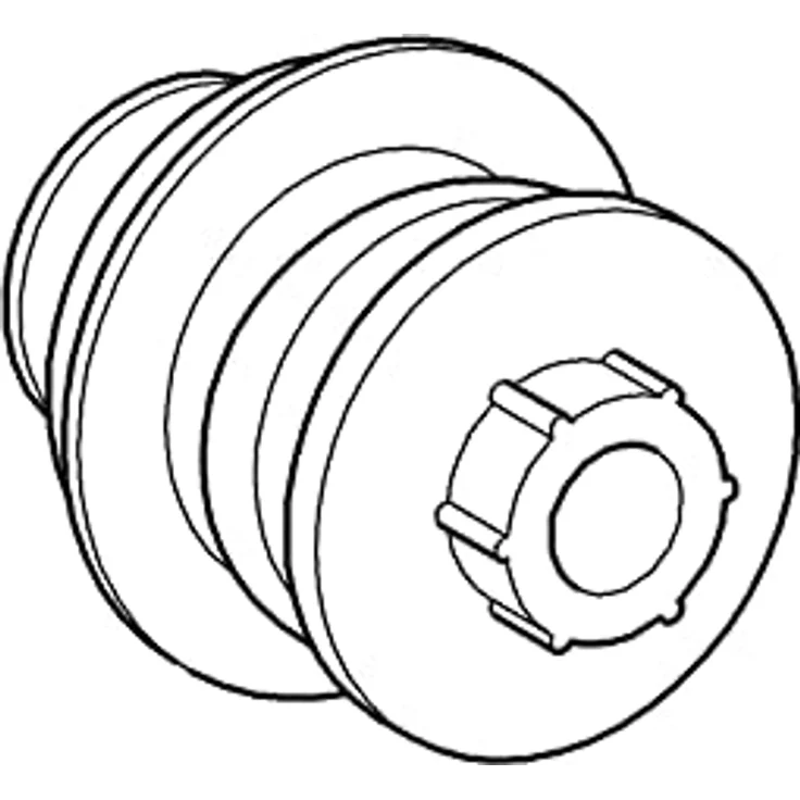 Grohe Spültischarmatur Entlastungsventil komplett für WC-Druckspüler, Hersteller-Nummer 43422000 – Bild 2