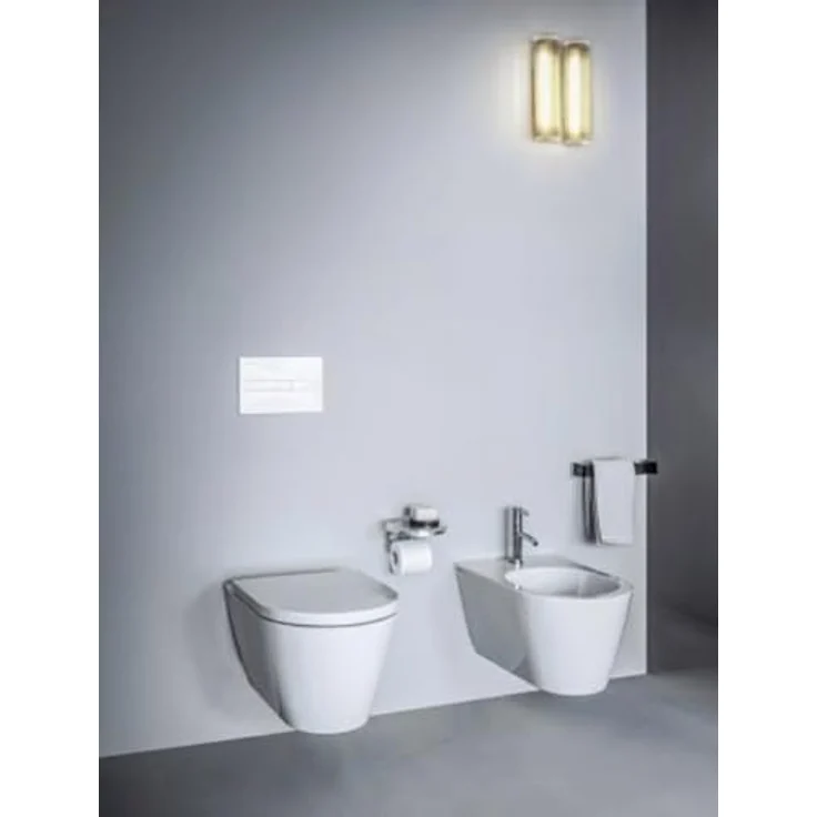 Laufen Kartell Wand WC, Tiefspüler spülrandlos, incl. LCC, WC Sitz mit Absenkautomatik – Bild 4