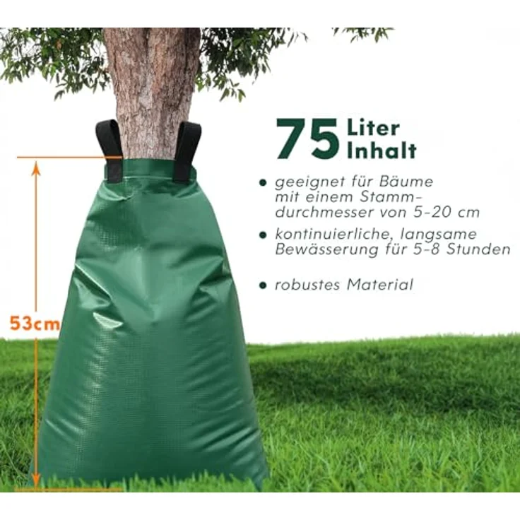 WESTMANN Bewässerungssystem Humida L, Tröpfchenbewässerung, 75 L Fassungsvermögen, PVC-Folie, 1-tlg. – Bild 5
