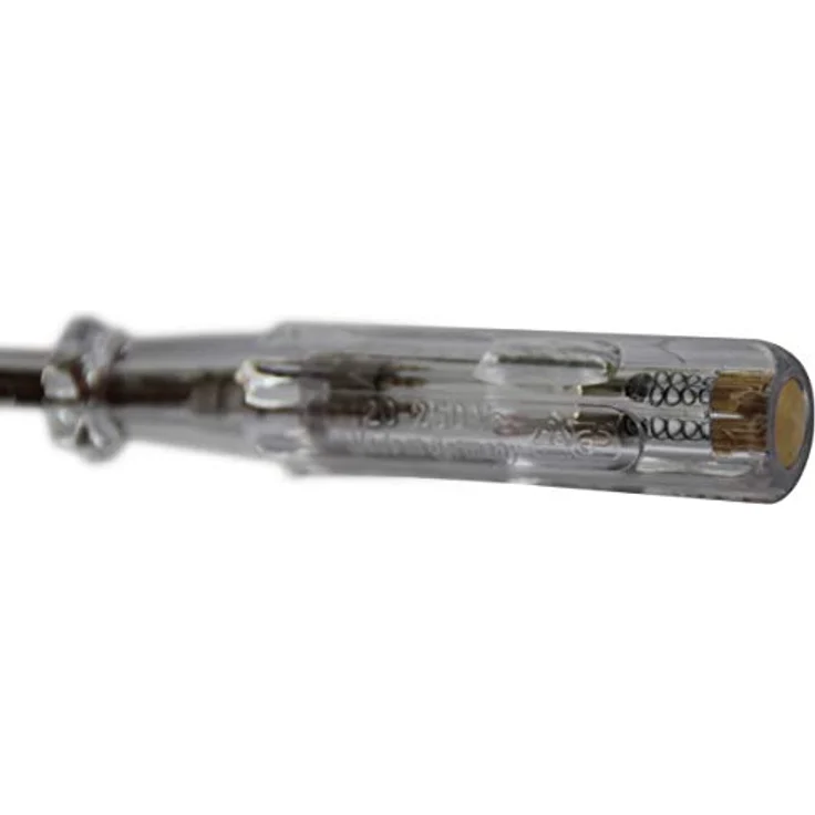 H+H Werkzeug Standardprüfer 45700 Spannungsprüfer-Phasenprüfer bis 250V GS geprüft nach VDE 0680 Made in Germany, 190 mm – Bild 3