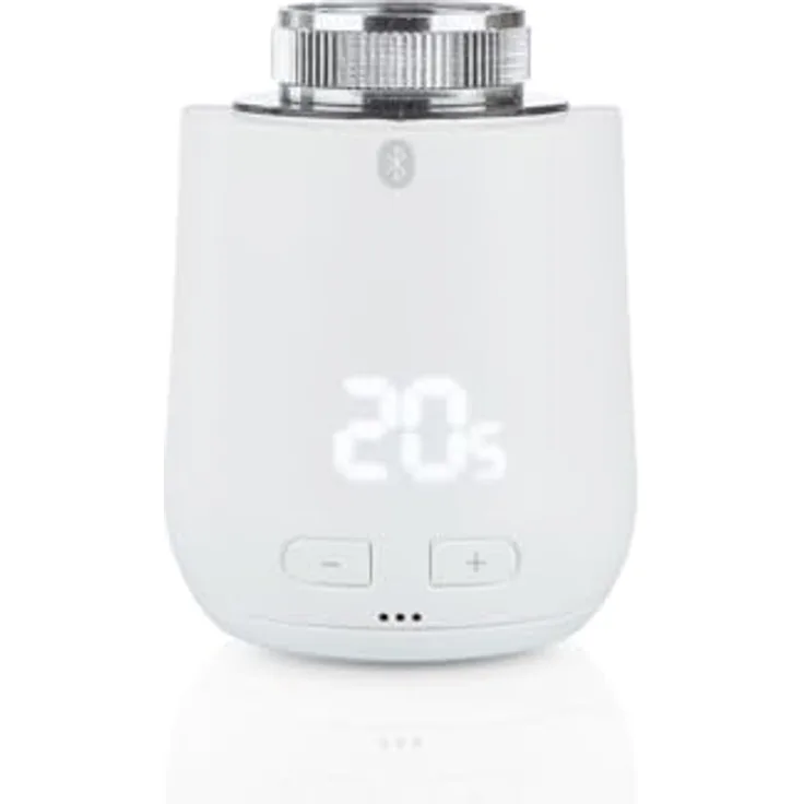 Eurotronic Comet Zero Bluetooth, Smartes Heizkörperthermostat mit LED-Display, Bluetooth-Steuerung per App, energiesparend, weiß