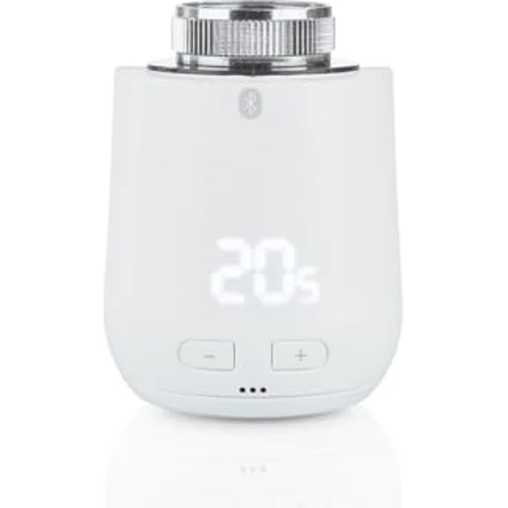 Eurotronic Comet Zero Bluetooth, Smartes Heizkörperthermostat mit LED-Display, Bluetooth-Steuerung per App, energiesparend, weiß – Bild 1