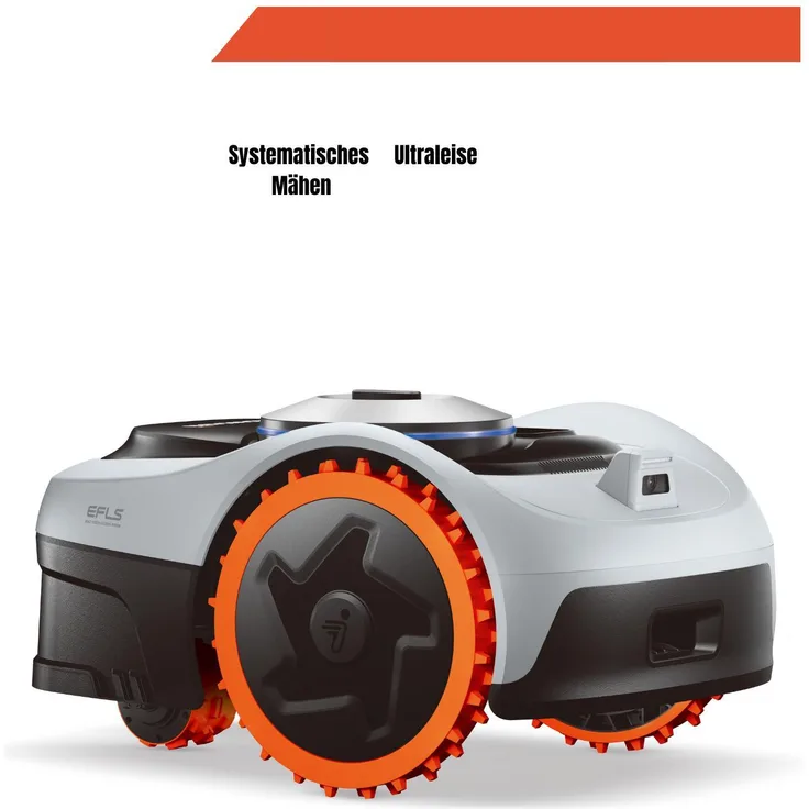 Segway Navimow i210E Mähroboter, kabellos, Allradantrieb, N-RTK-Technologie, bis 1000 m², wasserdicht IP66