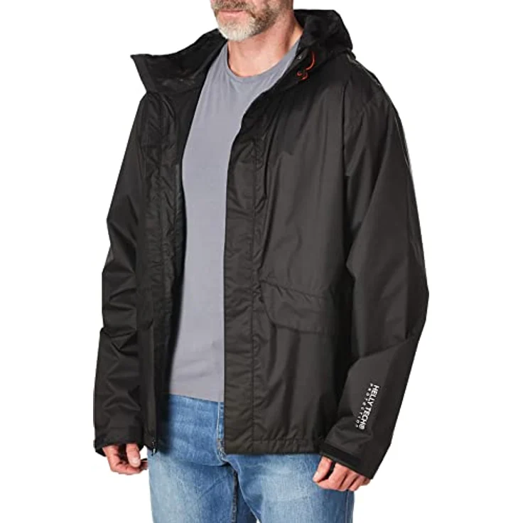 Helly Hansen Regenjacke MANCHESTER RAIN JACKET, wasserdicht und atmungsaktiv, Marineblau – Bild 3