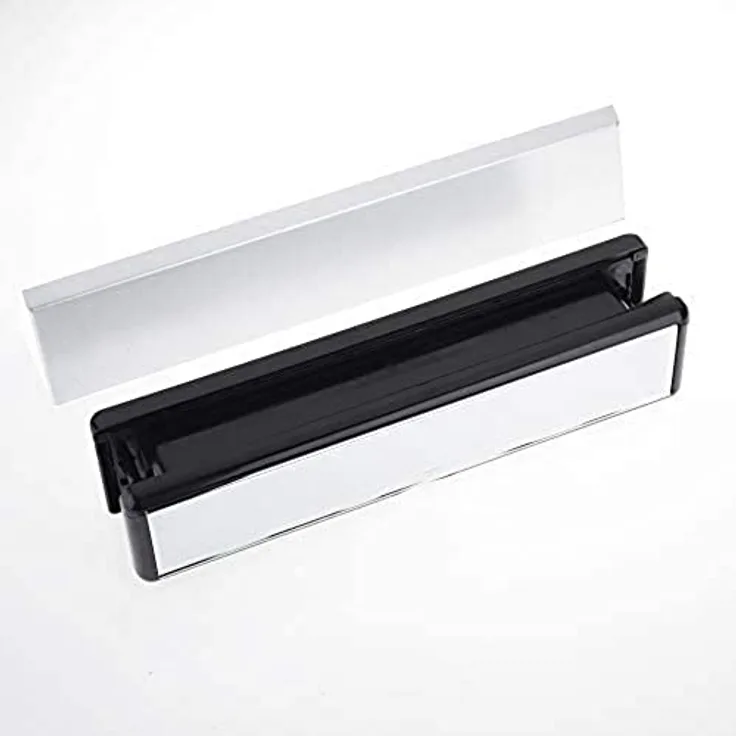 Yale 1 Stück Briefkasten Briefkasten 300mm für 40-80mm Türen weiß lackiert P-YHSLP-WH