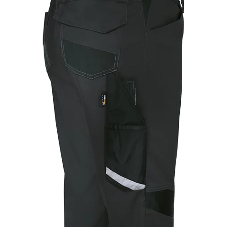 Uvex Safety, Latzhose uvex suXXeed industry, graphit, komfortable Arbeitsbekleidung mit CORDURA-verstärkten Taschen und OEKO-TEX Standard 100 – Bild 5