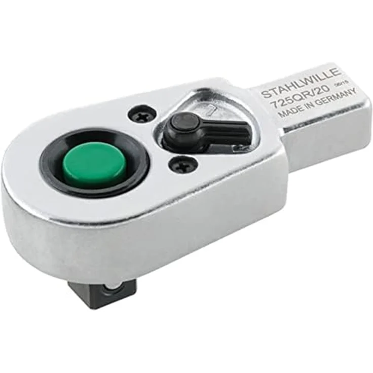 Stahlwille Drehmomentschlüssel 725QR QuickRelease-Einsteckknarren Gr. 20, 1/2" Antrieb, 200 Nm, mit QuickRelease-Sicherheitsverriegelung – Bild 1