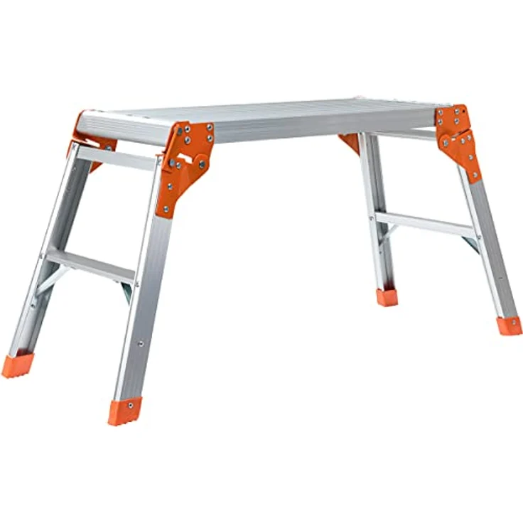 Craftfull Arbeitsplattform CF-107A Arbeitsbühne Arbeitspodest Trittbank Alu – Bild 9