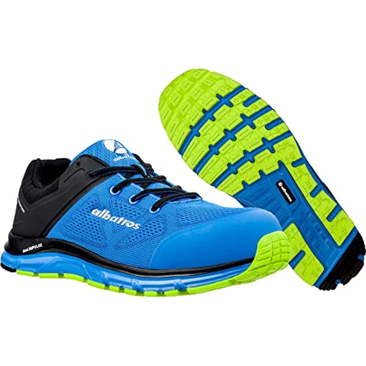 Albatros LIFT IMPULSE LOW S1P ESD HRO SRA Sicherheitsschuh S1P, Männer-Sicherheitsschuhe mit Kunststoffkappe, Gummi-Sohle, schwarz – Bild 4