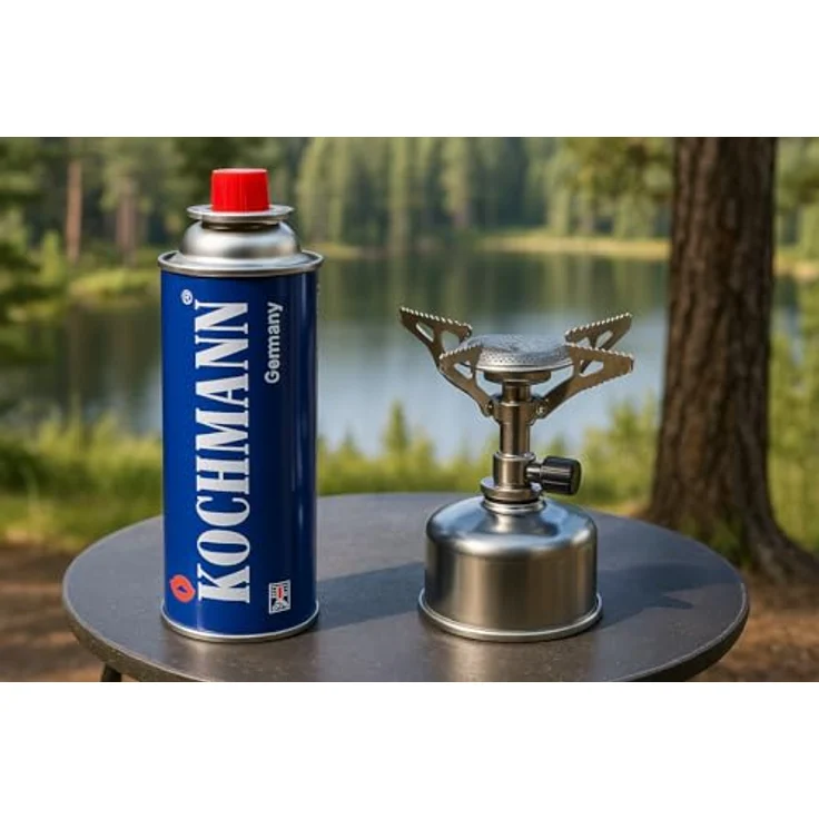 Kochmann PREMIUM 28 x Gaskartuschen 227g, hohe Brenndauer & universell einsetzbar für Gaskocher – Bild 2