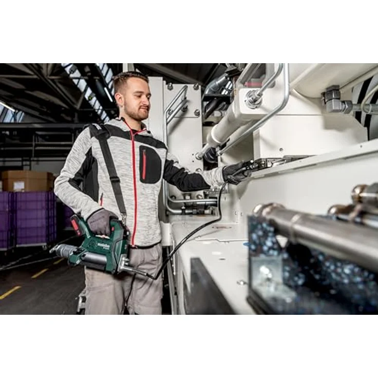 Metabo FP 18 LTX Akku Fettpresse 18 V 690 bar Brushless ( 600789500 ) + 2x Akku 2,0 Ah + Ladegerät + metaBOX – Bild 3