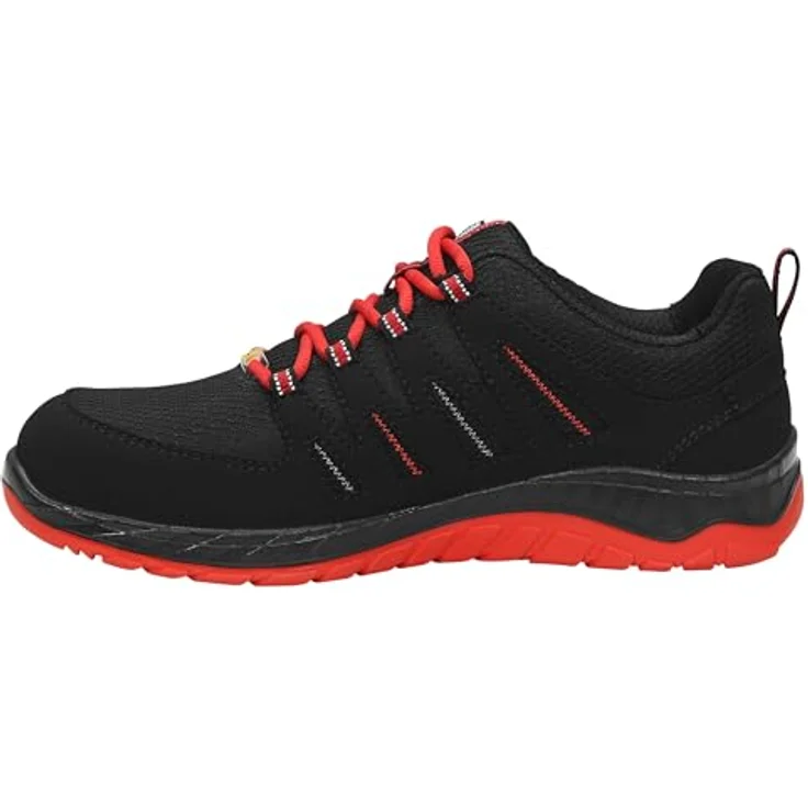 ELTEN MADDOX Low Arbeitsschuh, Sicherheitshalbschuh mit Infinergy® Sohle, black-red – Bild 3