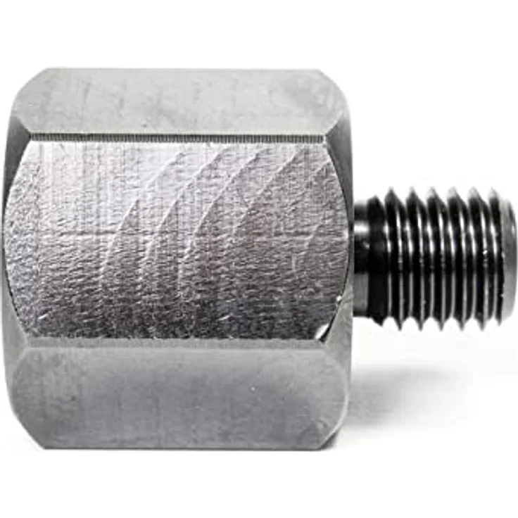 myMAW Adapter Drechselbank M18x1,5 IG x M18x2,5 AG Feingewinde Spannfutter Futter M18 – Bild 3