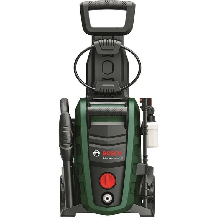 Bosch DIY UniversalAquatak 130 Hochdruckreiniger 3-in-1-Düse, Schaumdüse, transparenter Wasserfilter, Hochdruckpistole, 6 m Schlauch, 5 m Kabel, 1700 Watt, Druck: 130 bar, max. Fördermenge: 380 l-h – Bild 2