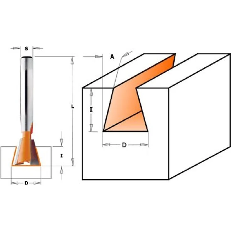 Cmt 918.127.11 ? FRESA X Stück 14 gr. HW S = 8 D = 12.7 x 12.7 x 52,5 – Bild 3