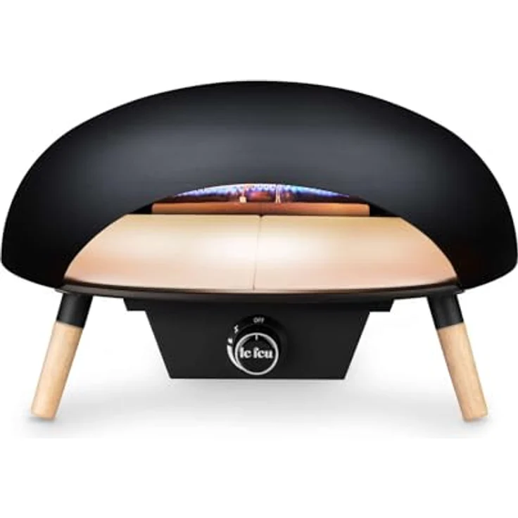 Le Feu Turtle 3.1, Gas-Pizzaofen mit über 400 °C, vielseitiges Design mit Abdeckungen und Tisch – Bild 1