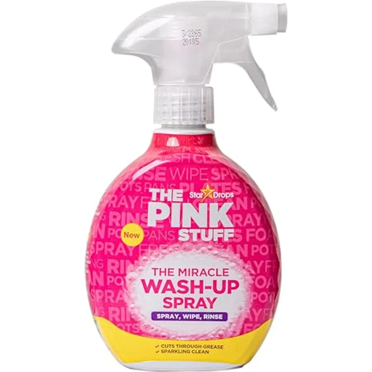 Spectrum The Pink Stuff Allzweckreiniger, 2 x 750 ml, vegan, streifenfreies Ergebnis, stark gegen Fett und Schmutz – Bild 1