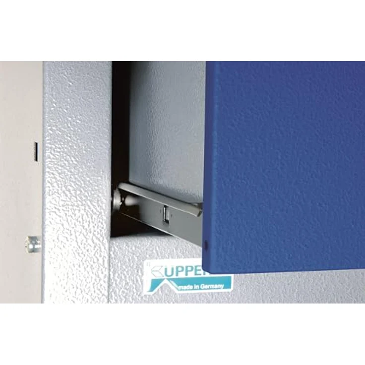 Küpper 12877 Werkbank 9 Schubladen, 1 Tür Ultramarin-Blau, Silber-Grau 1700 mm x 840 mm x 600 mm – Bild 3