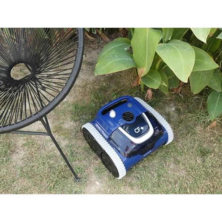 mediPOOL Poolroboter 'CF400CL', kabelloser Poolreiniger mit App-Steuerung für Becken bis 120 m², inkl. Ladekabel, Laufzeit bis 3 Std, effiziente Boden-, Wand- und Wasserlinienreinigung – Bild 7