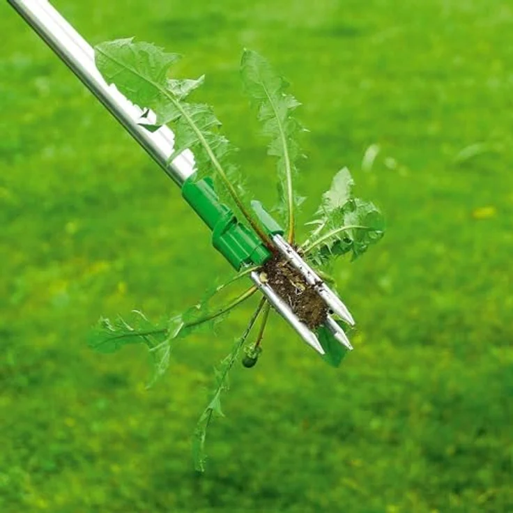 Kinzo Unkrautentferner 100 cm grün-silber – Bild 8