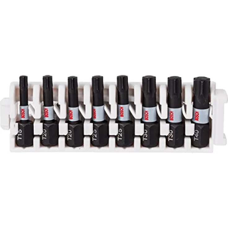 Bosch Professional 8tlg. Schrauber Bit Set Torx (Impact Control, T Bits, Länge 25 mm, Pick and Click) – Bild 3