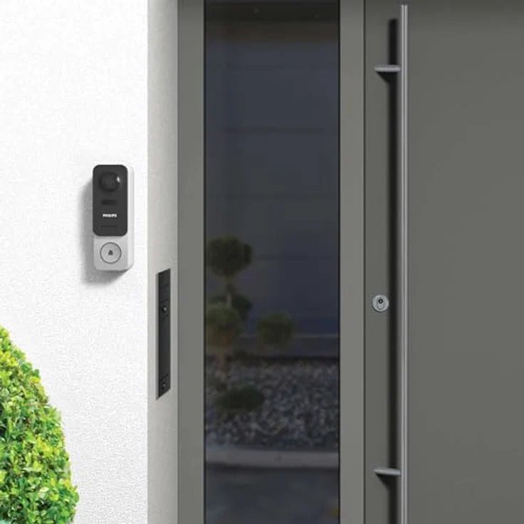 PHILIPS WelcomeEye LINK Gegensprechanlage mit Video-Funktion IP44 batteriebet - Avidsen – Bild 5