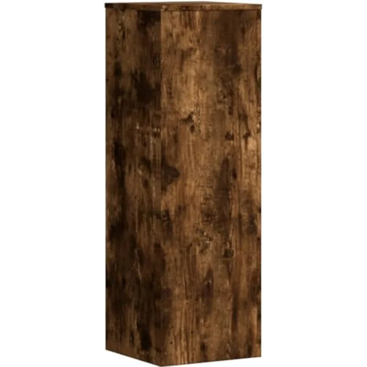 vidaXL Blumenständer 2 Stk Räuchereiche 33x33x100 cm Spanplat - Stabiler Pflanzenständer aus Holzwerkstoff, einfache Reinigung, zeitloses Design. – Bild 5