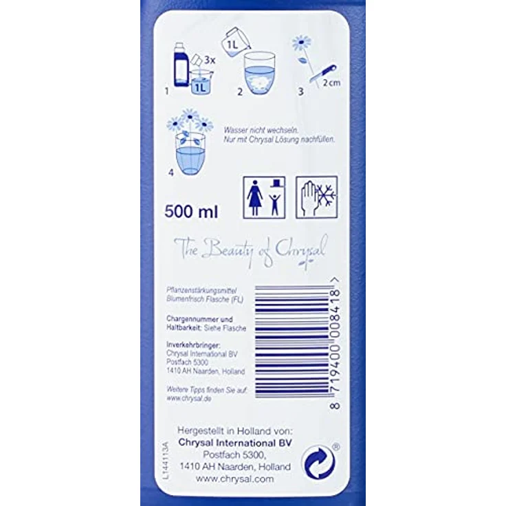 Chrysal Blumenfrisch - 500 ml – Bild 3