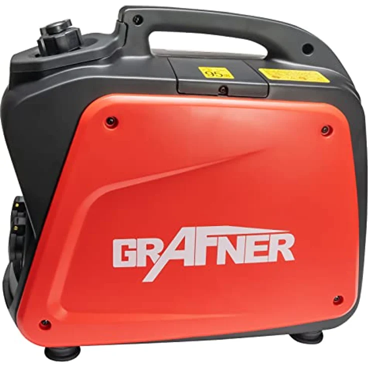 Grafner Stromerzeuger Inverter Generator 2200 W, Benzinbetrieb 4 Takt, Invertertechnologie, leicht robust, digitaler Notstrom Aggregat – Bild 7