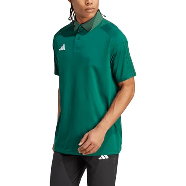 adidas Performance Herren Poloshirt Tiro 23 Competition Polo, 65% Polyester/35% Baumwolle, schwarz – Bild 4