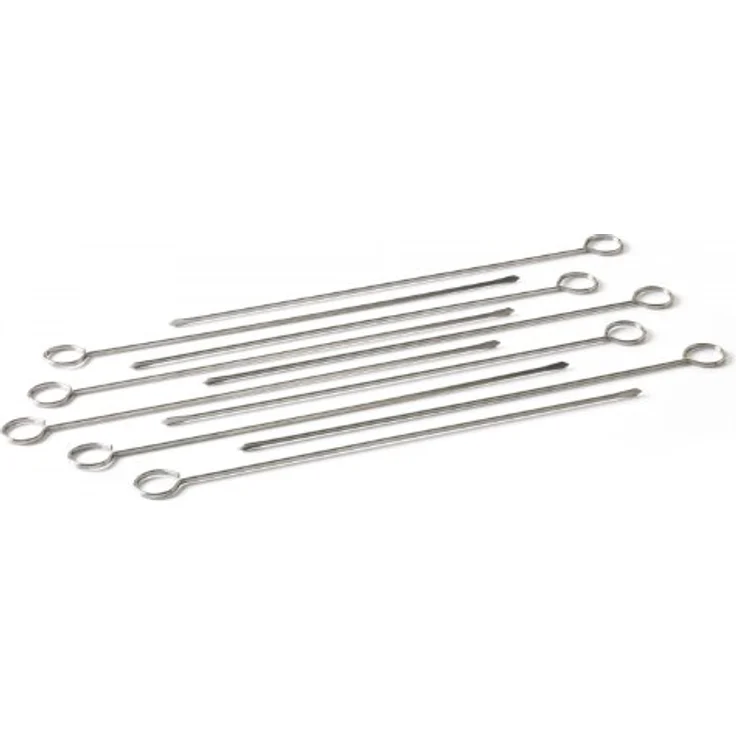 Barbecook Grillspieße Schaschlikspieß, Edelstahl, 10 Stück, 33 cm – Bild 2