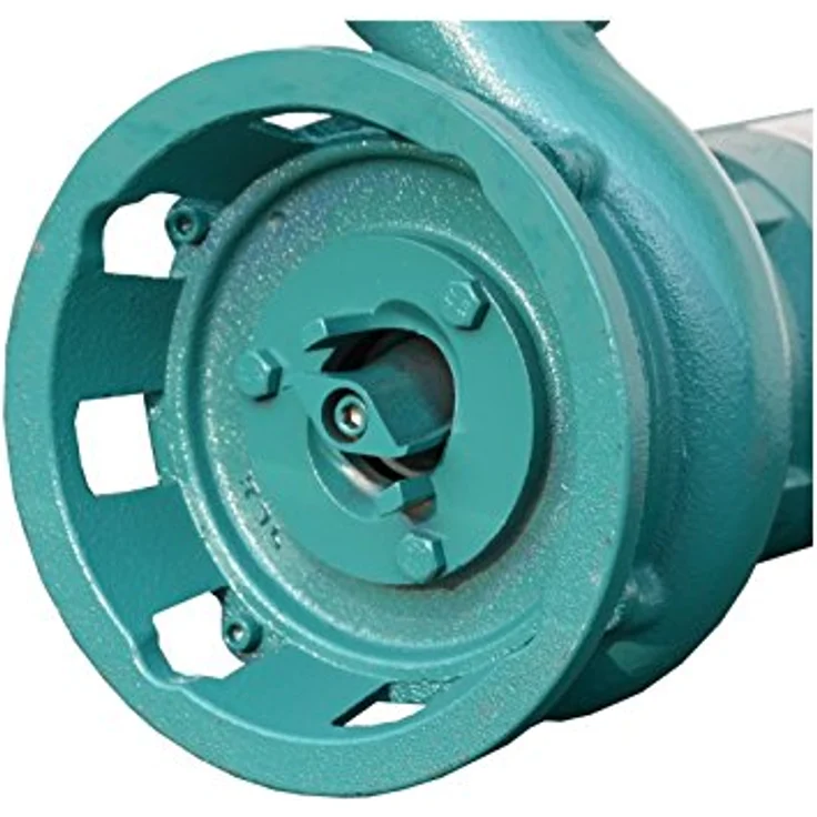 IBO Furiatka 1500 Fäkalienpumpe, robuste Gusseisen-Tauchpumpe mit 30 m Feuerwehrschlauch und Storz Kupplung C – Bild 4