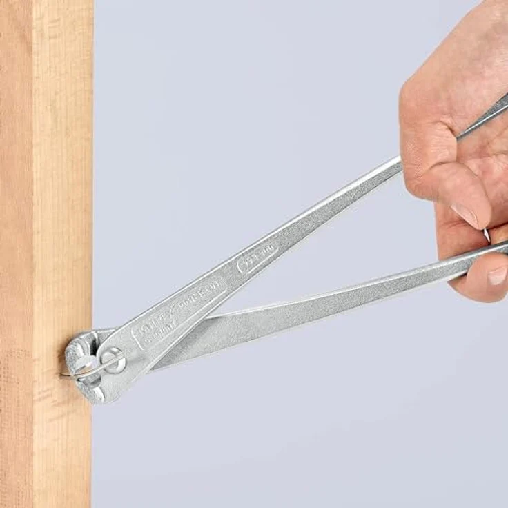 KNIPEX 99 14 300 EAN Kraft-Monierzange hochübersetzt glanzverzinkt 300 mm – Bild 5