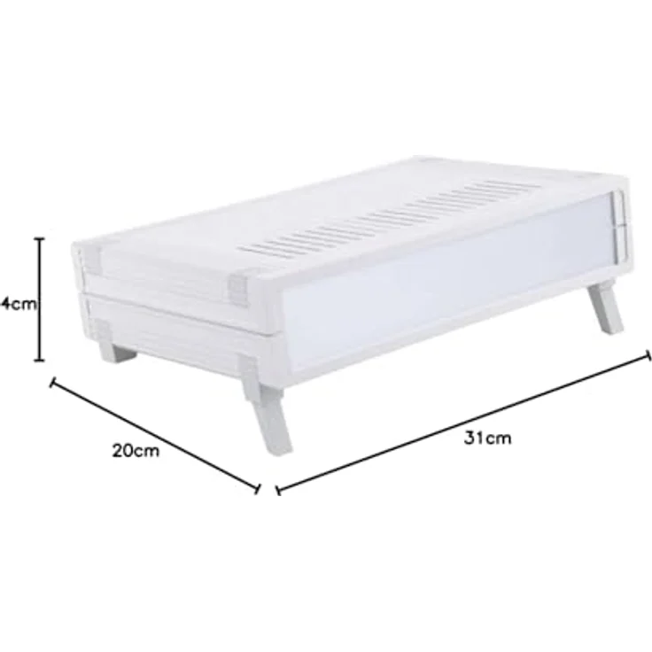 Bopla UM 62009 L ULTRAMAS_Set Tisch-Gehäuse, ABS Lichtgrau (RAL 7035), L x B x H 290.90 x 198.90 x 62.20 mm, Schutzart IP40, für vertikale/horizontale Anwendungen – Bild 2