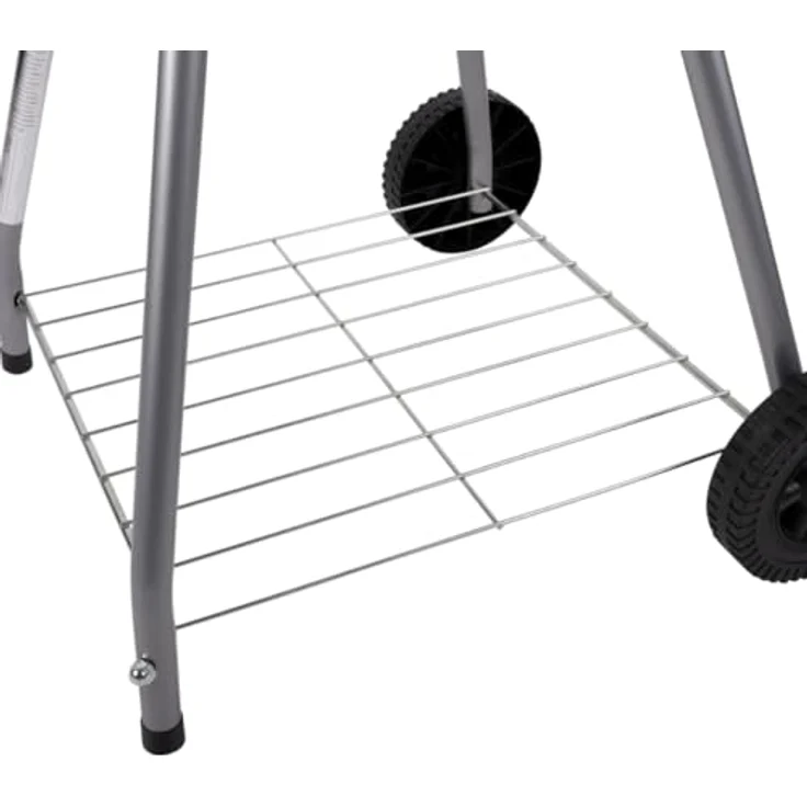 Arti Casa Alpina Barbecue Kugelgrill, Holzkohlegrill mit Deckel, Ø 45 cm, Edelstahl-Luftregulator und Aschebehälter – Bild 4
