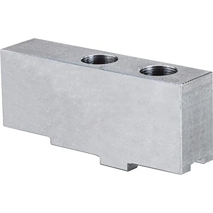 RÖHM 94011 Ungestufte Aufsatzbacken AB Typ 002 DURO-T 315/3 mm ungehärtet, 3er Pack für Dreh- & Drechselbank Zubehör