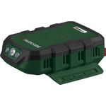 PARKSIDE® 20 V Akku-Ladeadapter »PWCA 20-Li A1« mit Qi®-Ladefunktion und 2 USB-Anschlüssen, schwarz
