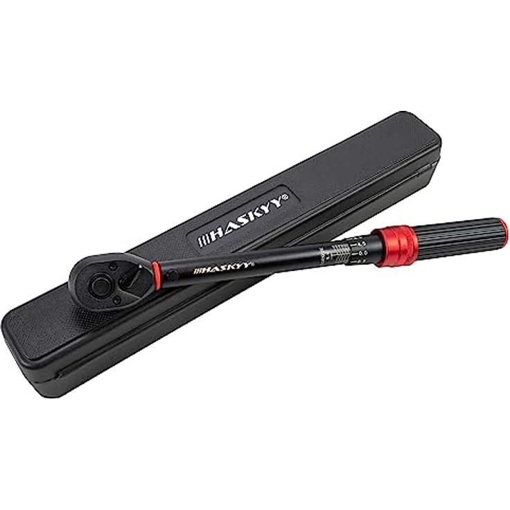 HASKYY Drehmomentschlüssel 3/8" 10-60Nm Motorrad Quad Drehmoment Ratsche Knarre Schlüssel – Bild 2