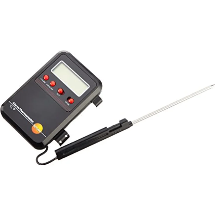 Testo AG 0900 0530 Thermometer mit Alarm, Mini/Maxi, schwarz – Bild 2
