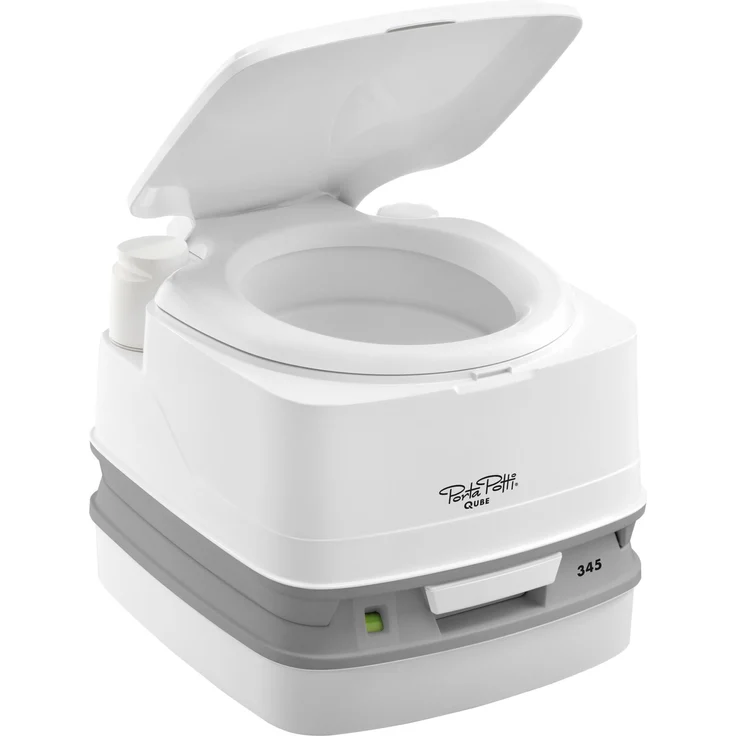 Thetford Porta Potti, Tragbare Toilette mit integrierten Bidetfunktion, 12 l Abwassertank, manuelle Spülung, hochwertiger Kunststoff