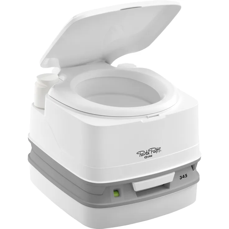 Thetford Porta Potti, Tragbare Toilette mit integrierten Bidetfunktion, 12 l Abwassertank, manuelle Spülung, hochwertiger Kunststoff