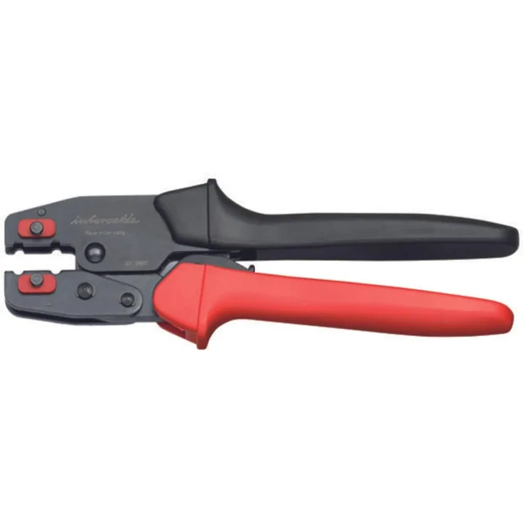 Intercable Quetschverbinderzange MPU, 220 mm mit ergonomischen Handgriffen und Sperrvorrichtung