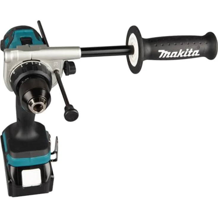 Makita DHP492Z, Akku Schlagbohrschrauber Solo 18V Li-Ion LXT, bürstenlos, max. Drehmoment 130 Nm, LED-Arbeitslicht, XPT staub- und wasserresistent – Bild 9