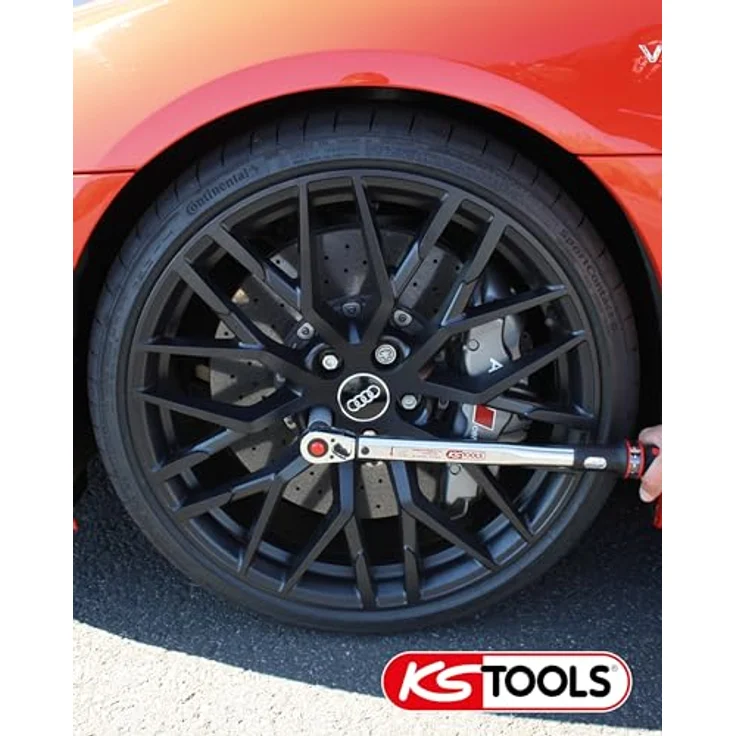 KS Tools 516.6542 Aktion 1-2'' ERGOTORQUEprecision Ratschen-Drehmomentschlüssel, 20-200Nm, rot – Bild 6