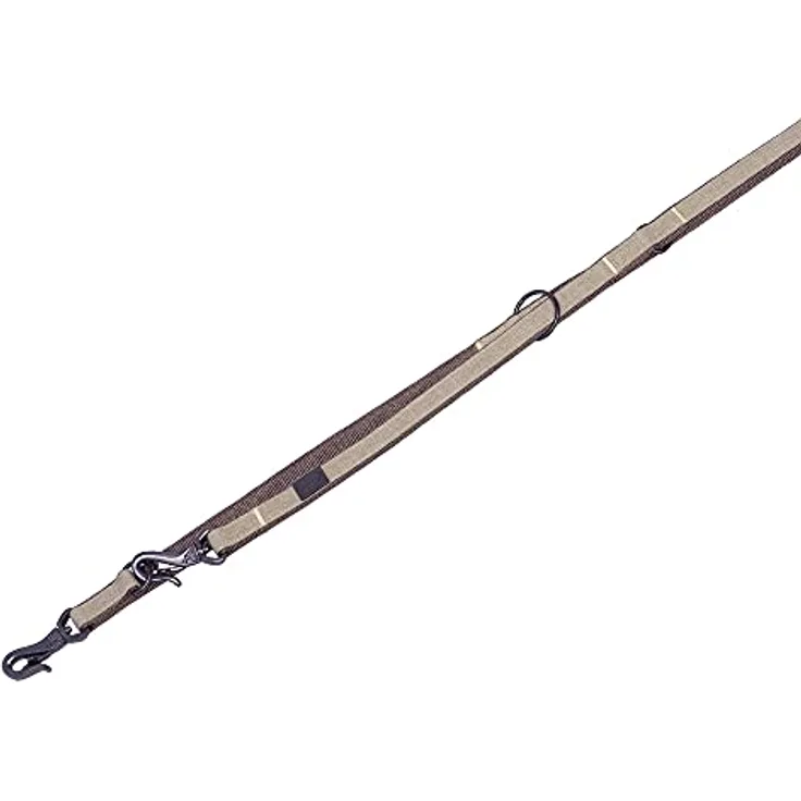 Nobby Führleine Linen Deluxe, braun L: 200 cm, B: 16 mm, 1 Stück