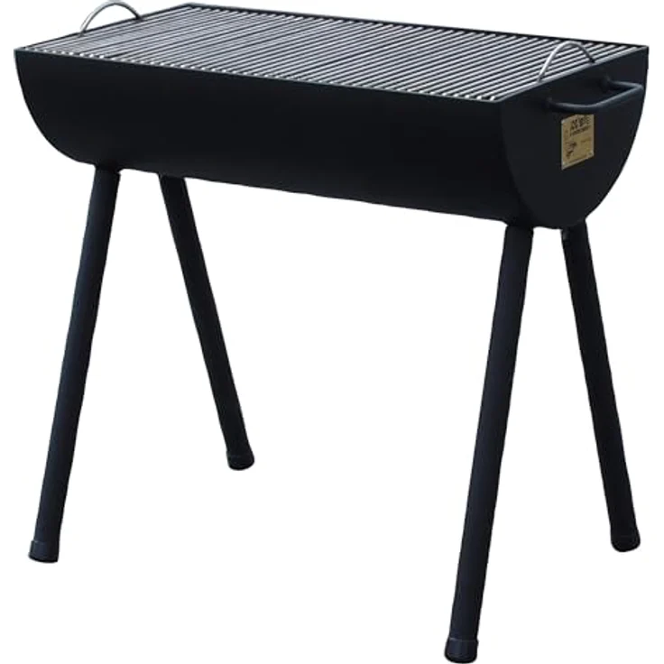 Rumo Joes Barbeque Half Barrel, Grillfläche 75 x 40 cm – Bild 2