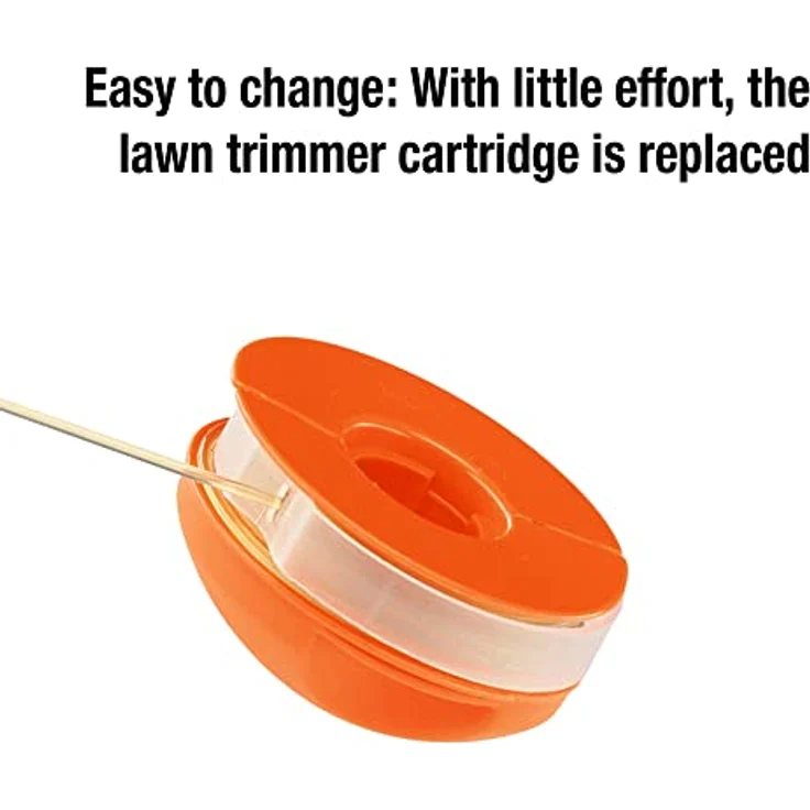 GARDENA Fadenkassette komplett: Ersatzfadenspule für GARDENA Turbotrimmer und -sensen, Original GARDENA System Ersatzteil für Rasentrimmer (5371-20) – Bild 5