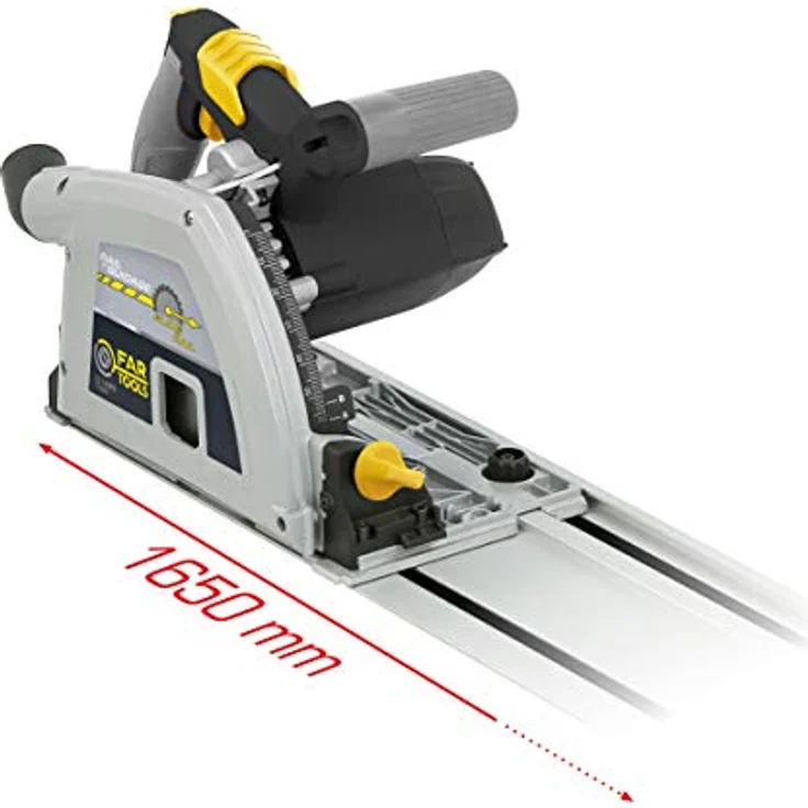 Fartools CS 165R Kreissäge auf Schiene, 1650 mm, 1200 W, Schwarz – Bild 3